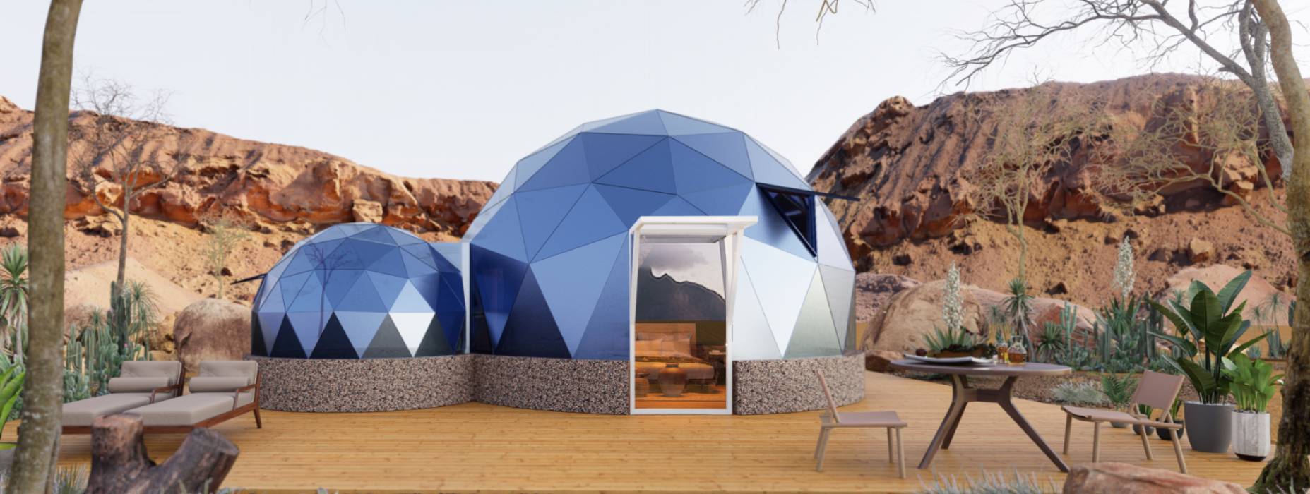 岳西县球形智能光伏玻璃星空房